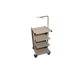 Rack - troliu simplu:50x60x120h cm