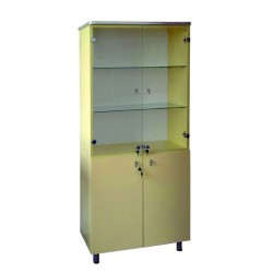 Dulap Medicamente pe colt, 2 Corpuri